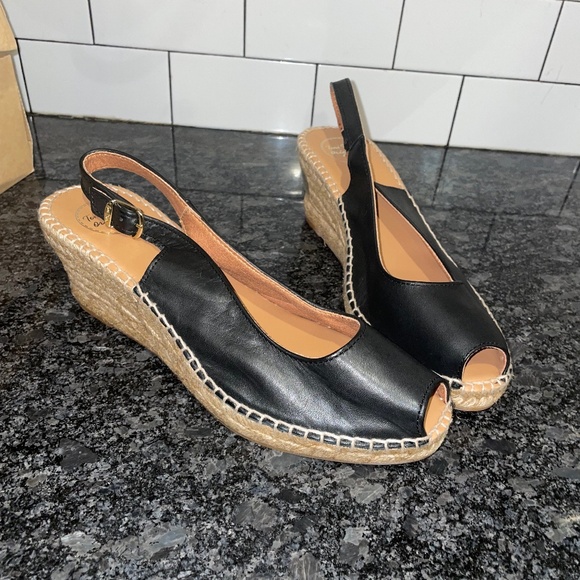 Toni Pons Shoes - Toni Pons Origens Croacia Black Leather Sandal Womens Size EU 41 US 10